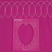 Carregar imagem no visualizador da galeria, Kit de Réguas de Bordado Quilting (4 Modelos)